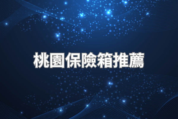 桃園保險箱推薦 2026｜桃竹苗購買管道整理